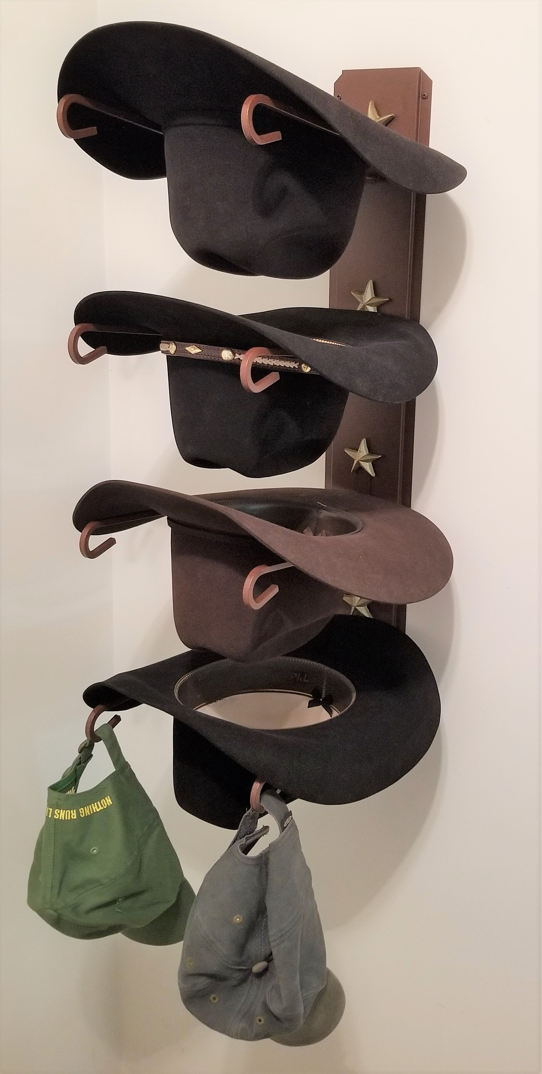 Four Tier Cowboy Hat Racks