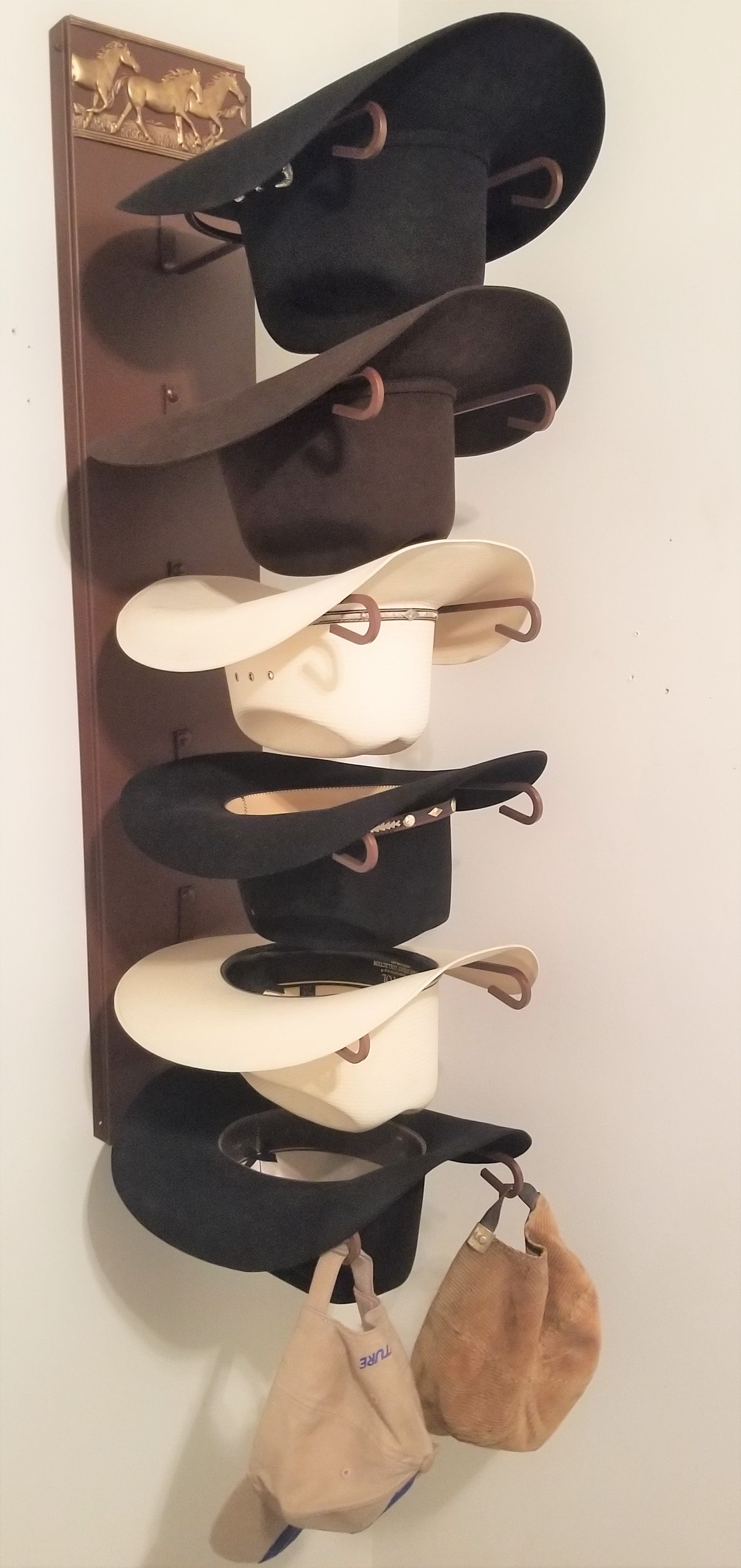 Six Tier Cowboy hat Racks