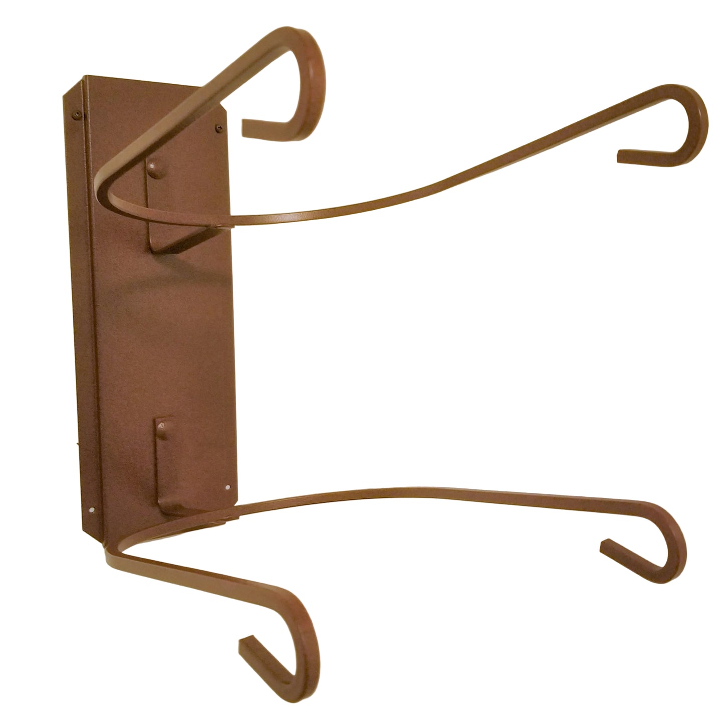 American Made 2 Hat Cowboy Hat Rack – Wall Mounted Rust | Mark Christopher Collection