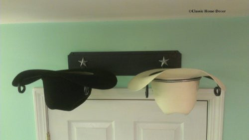 Cowboy hat rack horizontal hotsell