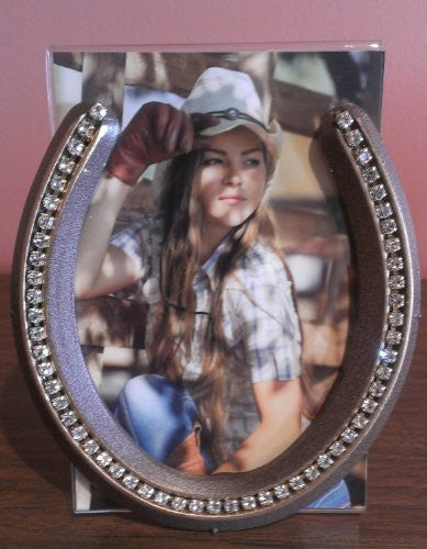 Genuine Lucky Rhinestone Embellished Horseshoe 466BL/CT