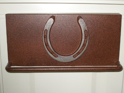 Towel Bar with Genuine Horse shoe