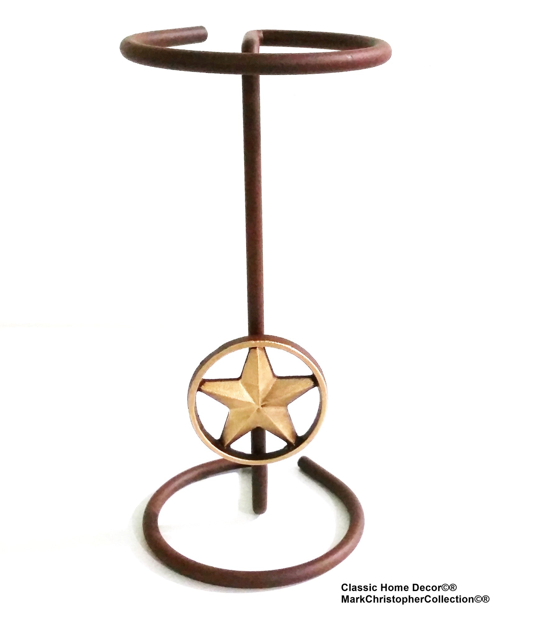 American Made Cowboy Hat Stand with Lone Star CT
