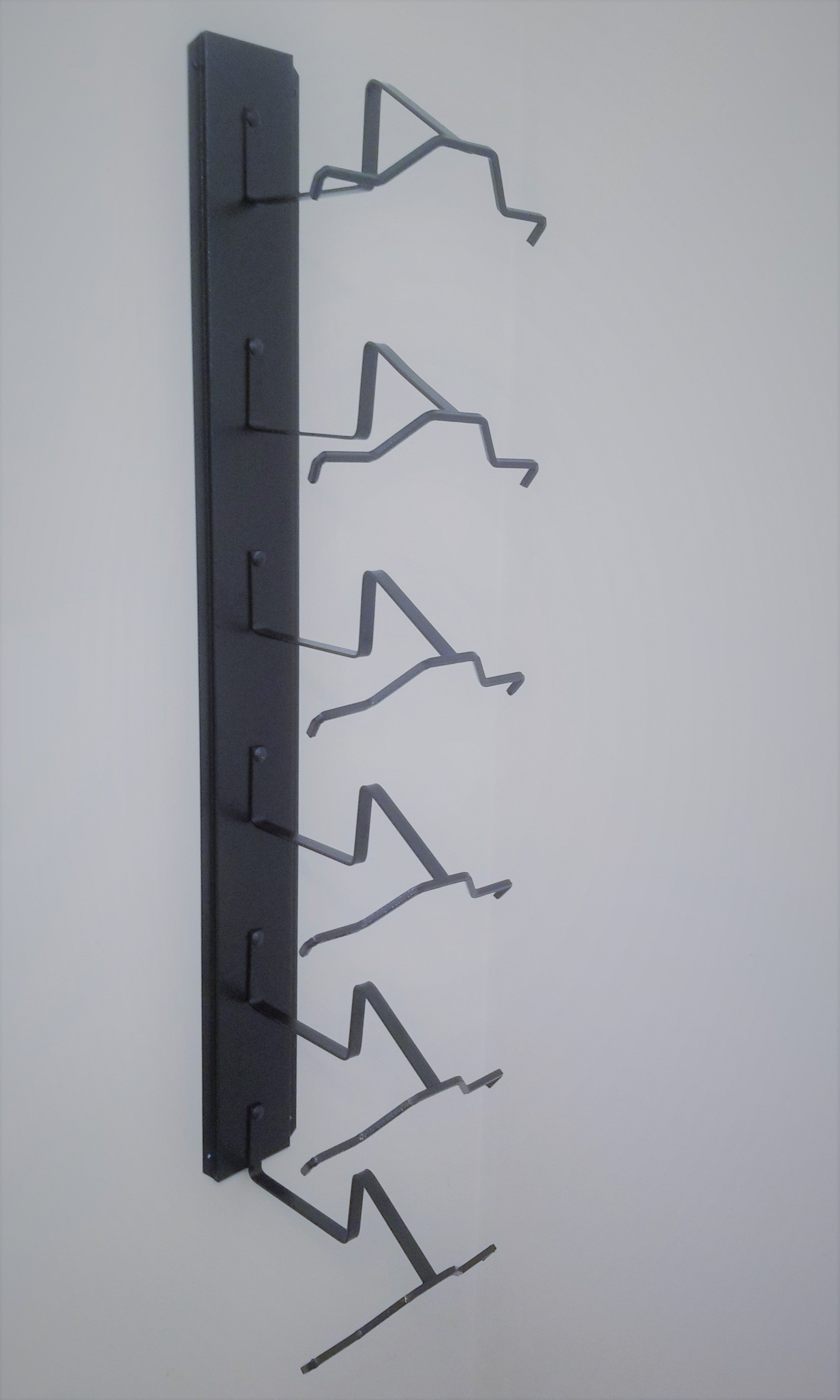 American Made Crown Up Six Hat Rack Black by Mark Christopher Collection USA