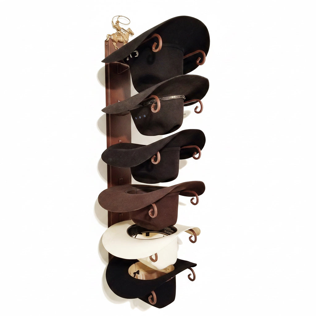 American Made Hat Holder 886 Classic with Calf Roper CT