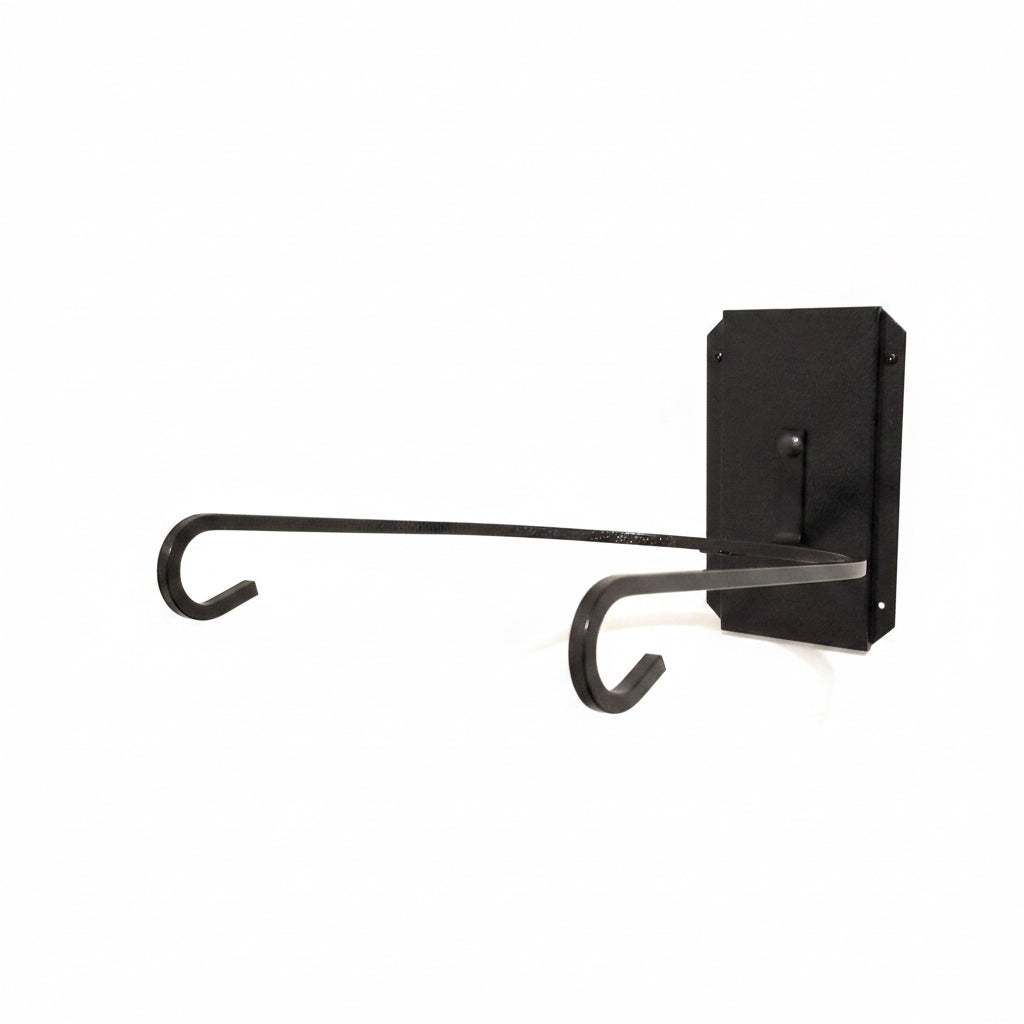 American Made Single Cowboy Hat Holder – Wall Mounted Black | Mark Christopher Collection
