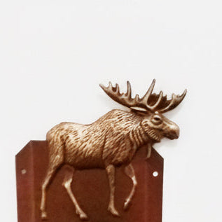 American Made Cowboy Hat Rack Moose CT