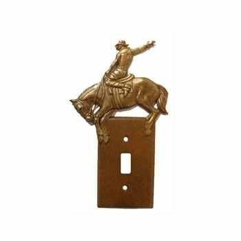 Single Switch Plate Bronc