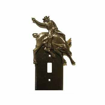 Single Switch Plate Bull Rider