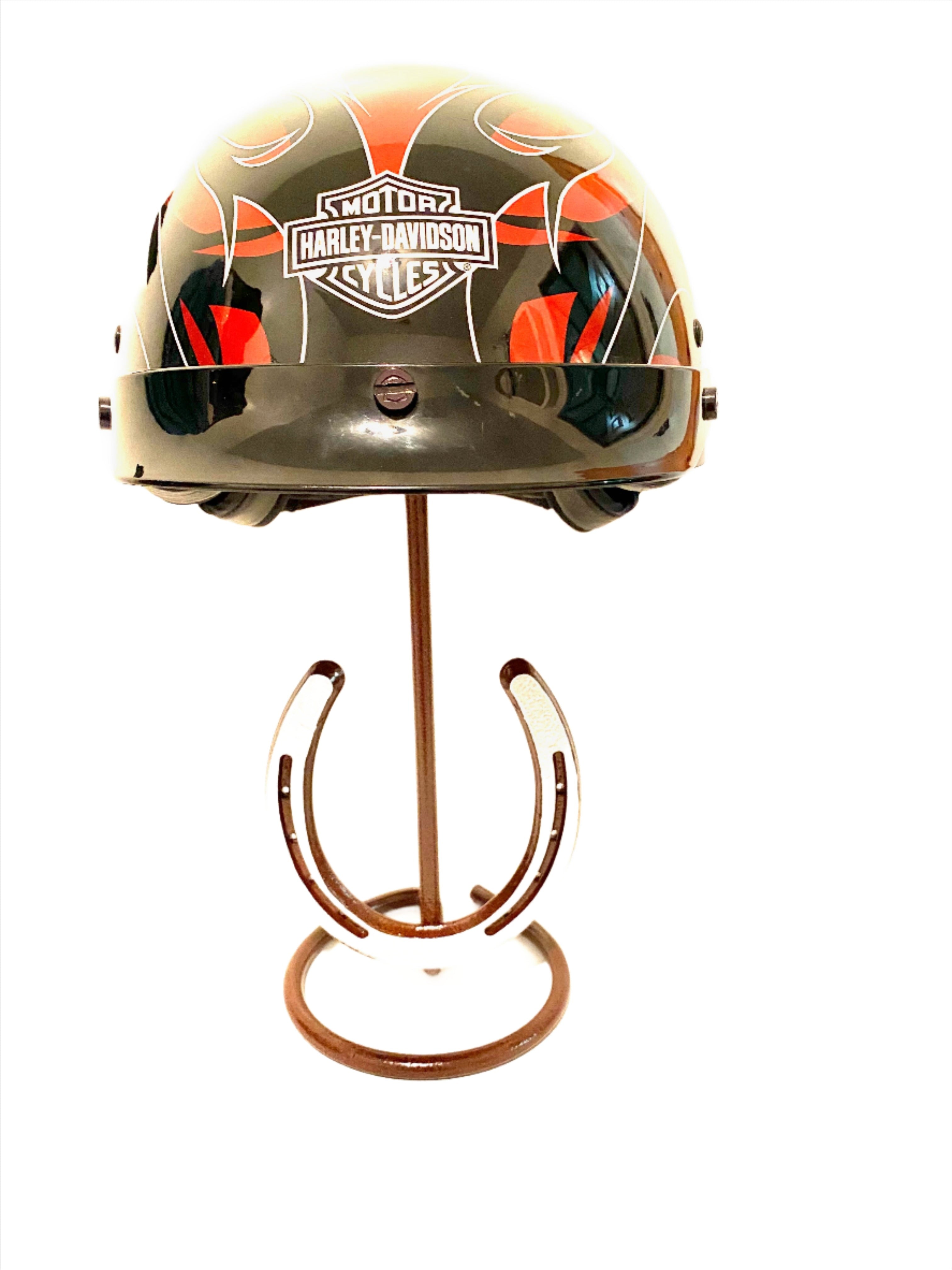 American Made Cowboy Hat Stand with Genuine Horseshoe CT