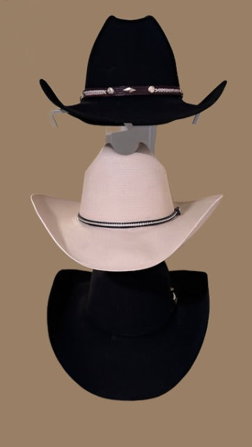 American Made Crown Up Three Hat Rack White by Mark Christopher Collection