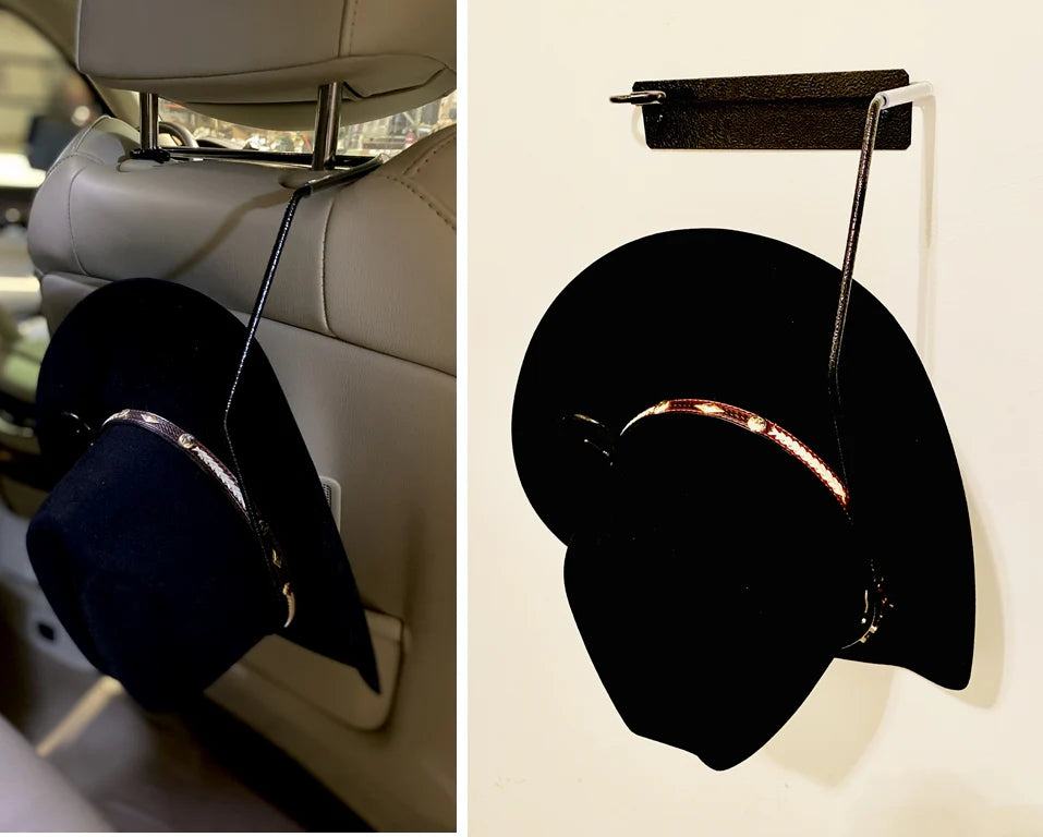 Patented Cowboy Hat Holder for Truck & SUV Headrest | Made in USA