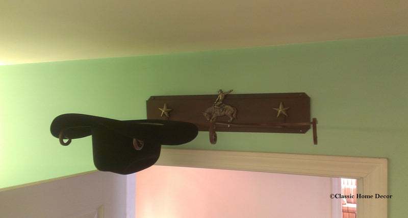 Western Hat Holder 666 Bronc STAR CT