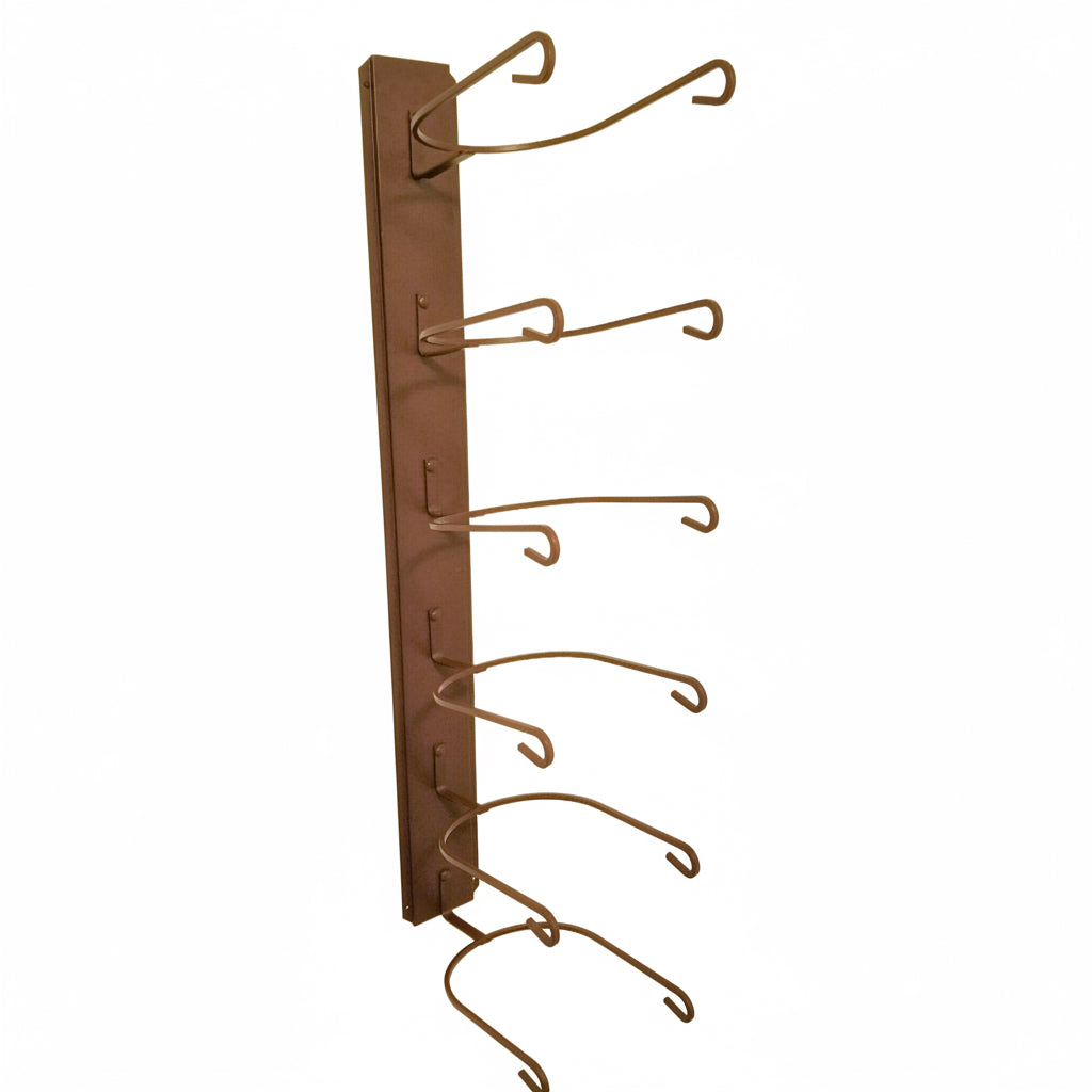 American Made 6 Hat Cowboy Hat Rack – Wall Mounted Rust | Mark Christopher Collection