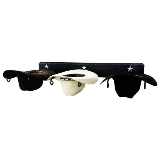 Wall Cowboy Hat Rack 