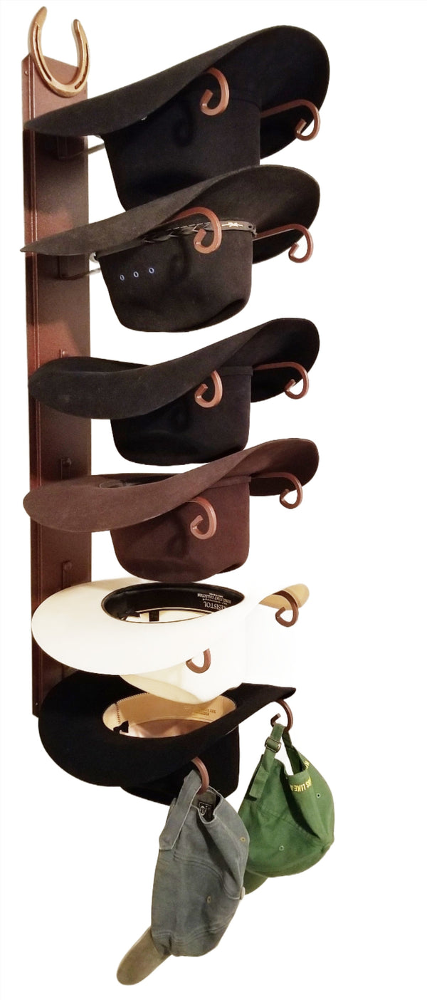 American Made Hat Holder 886 Classic with Genuine Horseshoe CT