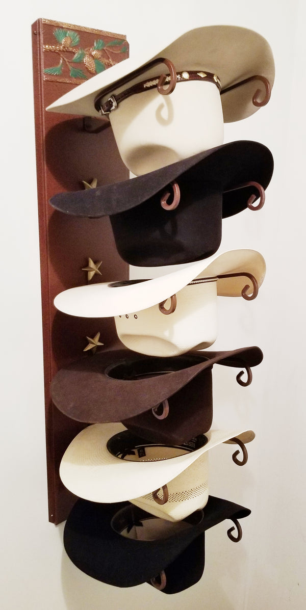 Mark Christopher Collection Mosiac Fedora Hat Holder Made in the USA