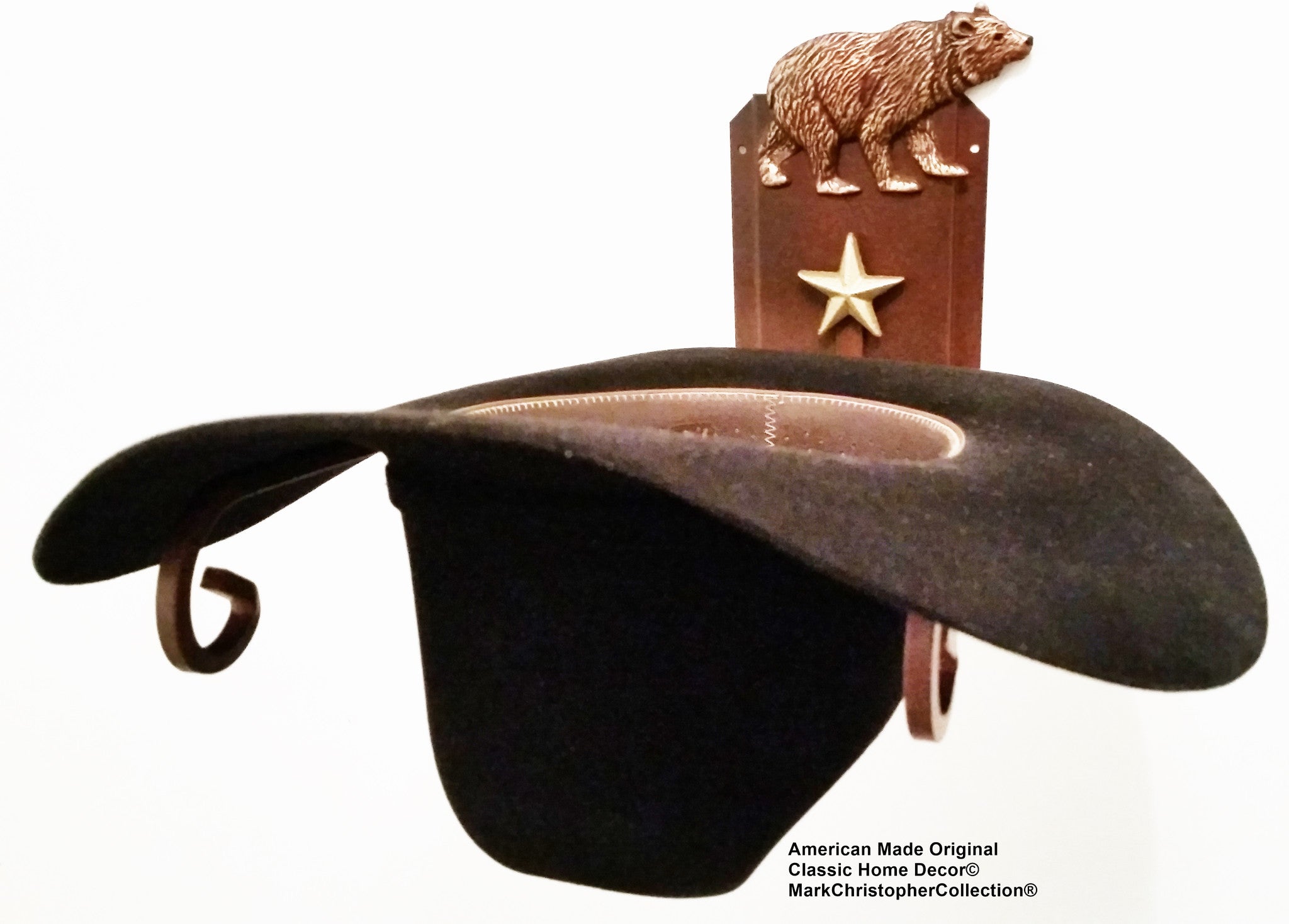 American Made Cowboy Hat Holder Bear CT American Made