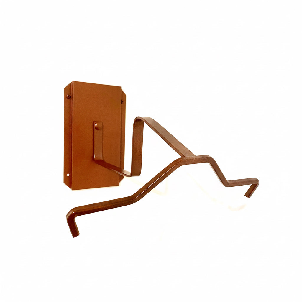 American Made Crown Up Cowboy Hat Holder – Wall Mount Hat Rack, Steel Hat Display, Mark Christopher Collection