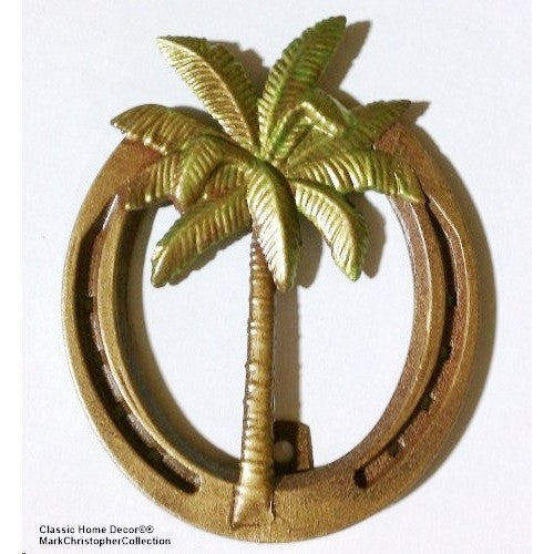 Lucky Lady Horseshoe with Palm