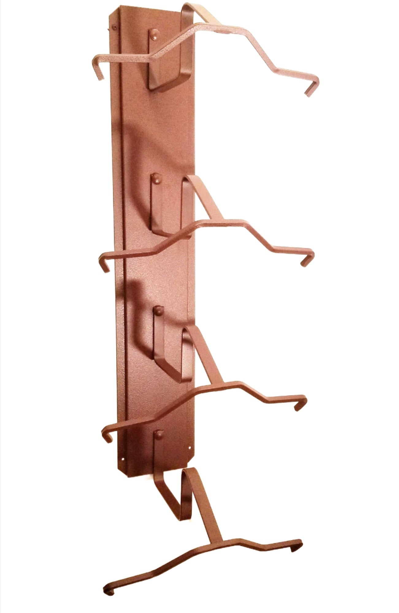 American Made Crown Up Four Hat Rack Rust by Mark Christopher Collection